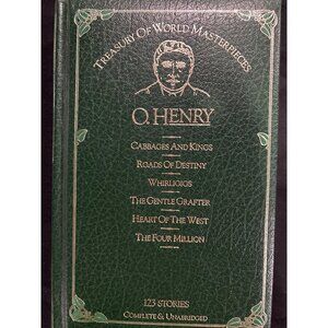 Vintage O. Henry Treasury Of World Masterpieces 1983 Edition123 Stories